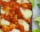 Une image de l'étape 4 de Ma recette de patate doucecheddar & poulet.