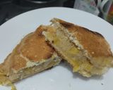 Foto del paso 9 de la receta: Sándwich🧅🥯de cebolla🍍y piña caramelizadas🥐con queso🥯🍯🧀