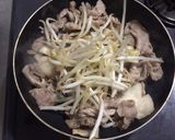 A picture of step 4 of Pork&kimuchi BUTAKIMUCHI.
