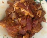 A picture of step 4 of Spicy Fry Steam Mutton.