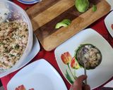 Foto del paso 2 de la receta: Palta rellena con Carapacho 🦀