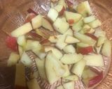 A picture of step 1 of Fruit and vegetable salad.