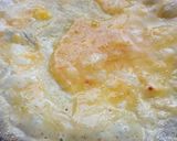 A picture of step 2 of Egg masala toast.