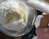 Foto langkah ke 1 dari resep Bolu kukus gula aren mekar gluten free tanpa telur.