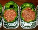 Mike's Stuffed Cheesy Meaty Bell Peppers With Gravy recipe step 3 photo