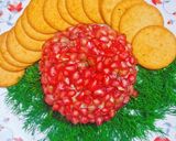 अनार चीज़ बॉल (pomegranate cheese ball) रेसिपी चरण 8 फोटो