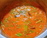 A picture of step 3 of Kathiyawadi Guvarfali.
