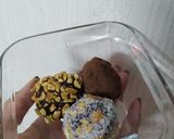 Hình bước làm 1 của món Chocolate truffle