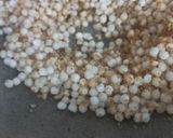 A picture of step 3 of Sabudana Khichadi.