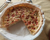 Foto del paso 14 de la receta: Tarta o Quiche de atún con tomate y puerro