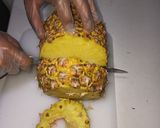 Foto del paso 2 de la receta: Bebida de piña/chaya con agua mineral