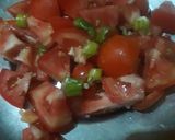 A picture of step 1 of Aloo tamatar ki sabji.