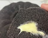 Foto langkah ke 8 dari resep Bolu Ketan Hitam Keju Lumer.