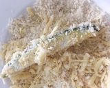 A picture of step 6 of Parmesan Zucchini baked.