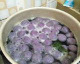 Foto langkah ke 5 dari resep Bubur Candil Ubi Ungu.
