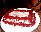 Foto langkah ke 7 dari resep Red velvet cake/kue ulang tahun/kue tart.