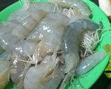 Foto langkah ke 1 dari resep Kare Udang Pepaya Muda.