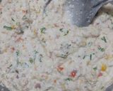 A picture of step 4 of Oats and vegetable pancakes.