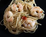 Kapros garnélás spagetti recept fázis 2 fotója