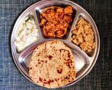 A picture of step 6 of Kaddu Ka Raita.