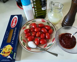 Foto del paso 1 de la receta: Espagueti con tomate cherry y pimiento choricero