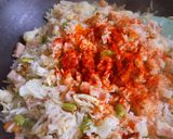 Hình bước làm 5 của món Cơm Chiên Thập Cẩm Masala