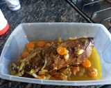 Foto del paso 4 de la receta: Matambre relleno arrollado