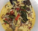 Foto langkah ke 3 dari resep Ikan Asin tengiri Santan 😁.