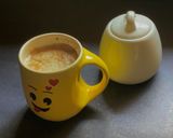 A picture of step 5 of Indian Cappuccino without frother.