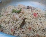 A picture of step 5 of Chinees Vegetables pulao.