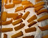 A picture of step 7 of Roasted Butternut Squash and Red Onions with Tahini sauce.