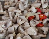 Foto langkah ke 3 dari resep Pokcoy Siram Jamur.