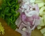 Foto del paso 4 de la receta: Tallarín mar y tierra con verduras