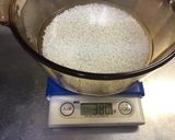 A picture of step 7 of Japanese white rice standard.