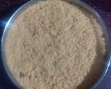 A picture of step 4 of Nariyal Burfi.
