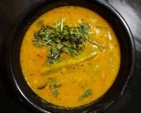 A picture of step 3 of Chana dal -drumstick Sambhar.