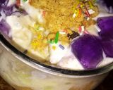 A picture of step 4 of Creamy fruits delight 🍏🍍.