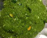 A picture of step 5 of Golden Cheesy Palak Nuts 🥜.