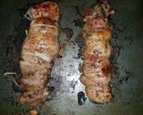 A picture of step 10 of Polish Sausage and Veggie Stuffed Herbed Chicken.