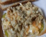 A picture of step 20 of Egg Salad with some extras.