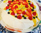 Foto do passo 7 de Pavlova de Páscoa