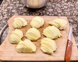 Foto del paso 5 de la receta Pastel de queso mascarpone y manzana