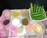 A picture of step 1 of Instant Green Chilli pickle.