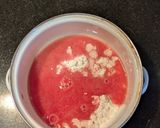 A picture of step 6 of Gelo di Melone.
