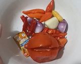 Foto langkah ke 1 dari resep Sambal Terasi ala Warung Pecel Lele, Simpel, Pedes super Nagih!.