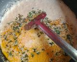 A picture of step 2 of Navaratan curry.