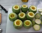 Foto del paso 6 de la receta: Calabacines con Sombrero Rellenos de Atún (109)
