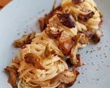 Foto del paso 7 de la receta: Tallarines con alcachofas y rovellons