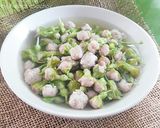 รูปขั้นตอนการทำที่ 4 ของ ต้มจืดดอกสลิดหรือดอกขจรยัดไส้หมูสับ