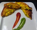 A picture of step 17 of Paneer Tikka Grilled Sandwich.